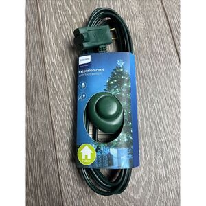 Philips Home‎ Power 9 Ft. Extension Cord with Foot Switch 125V 13A 1 Outlet New